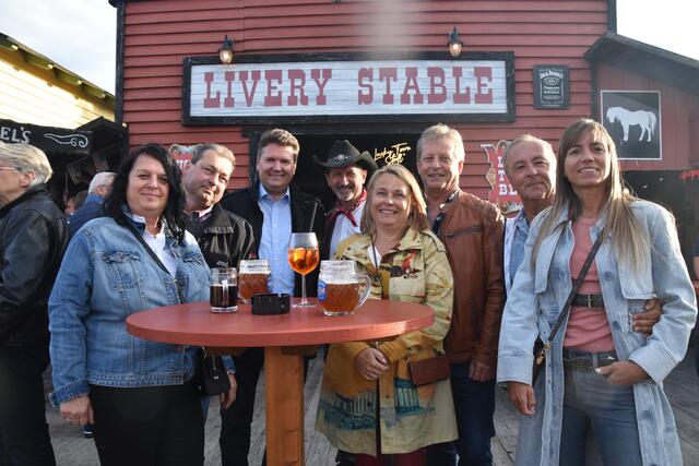 Sheriff Sascha Wurglits konnte wieder viele Gäste im Lucky Town begrüßen. | Foto: Michael Strini