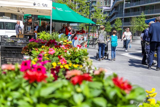 De rMazzucco-Markt erfreut sich großer Beliebtheit.  | Foto: PID/Christian Fürthner