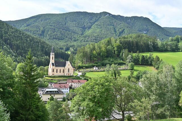 Prein an der Rax mit Pfarrkirche