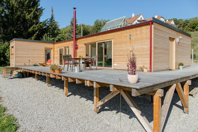 Ein MicroHome von der Firma Genböck Haus ist in drei bis vier Tagen bezugsfertig und wird schlüsselfertig übergeben. | Foto: Genböck Haus
