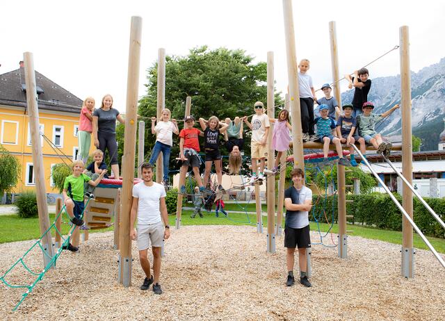 Während der Coding-Week wurde auch viel Wert darauf gelegt, Bewegung und Spaß in der "echten Welt" zu erleben. | Foto: Foto Steinfisch