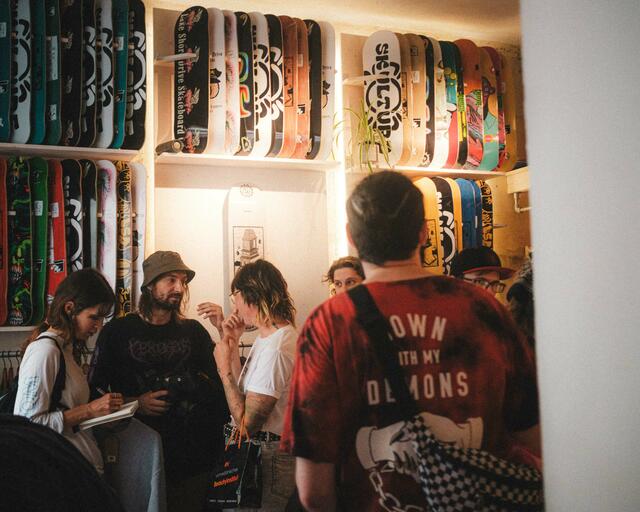 "Skaten ist für alle da!" ist ein zentrales Motto des Shops. | Foto: Markus Wohlkönig