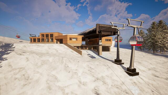 An der Mittelstation ist künftig kein Umstieg mehr nötig. | Foto: Bergbahnen Fieberbrunn