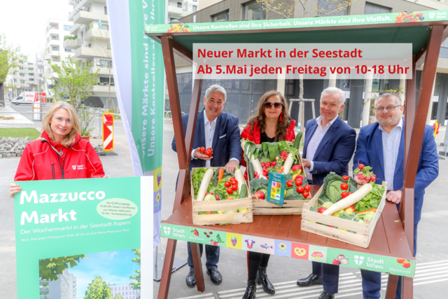 Der Mazzucco Markt feierte am 5. Mai Eröffnung. | Foto: PID/Fürthner