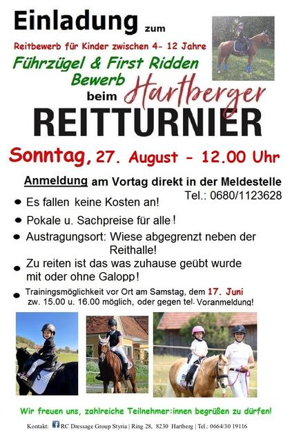 Foto: Hartberger Reitverein "RC Dressage Group Styria"