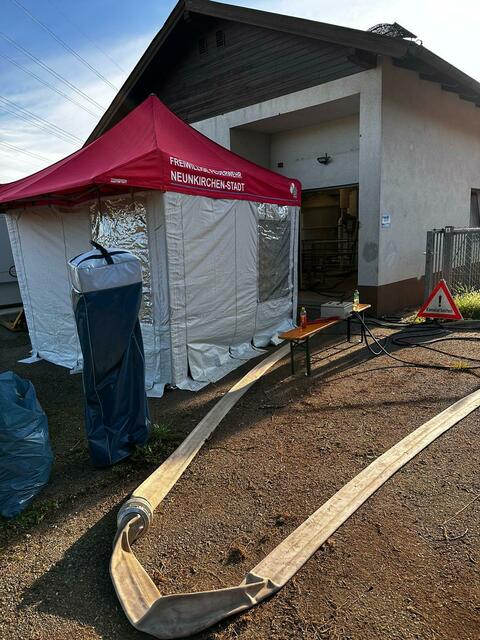In Ebenthal. | Foto: Freiwillige Feuerwehr Neunkirchen