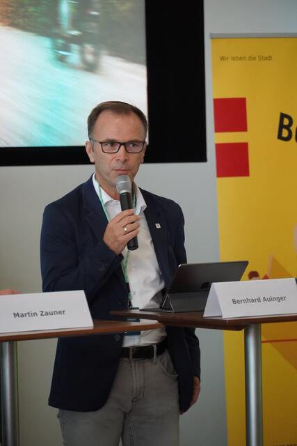 Bernhard Auinger, Vizebürgermeister der Stadt Salzburg. | Foto: Petra Huber