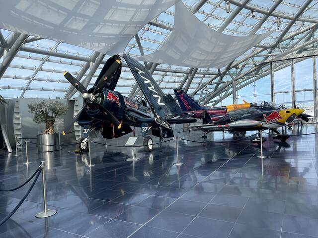 Die Corsair 4FU-4 ist eines der erste Flugzeuge der 'The Flying Bulls'. | Foto: Martin Schöndorfer, 2023