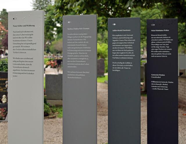 Naturverbundene Ruhestätte „Garten des Friedens“ am Pradler Friedhof