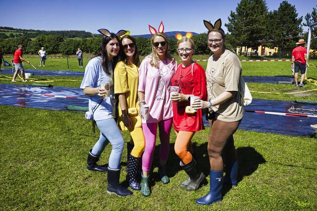 Winnie Pooh Saufbande mit Marie, Kathi, Nathalie, Pia und Beate