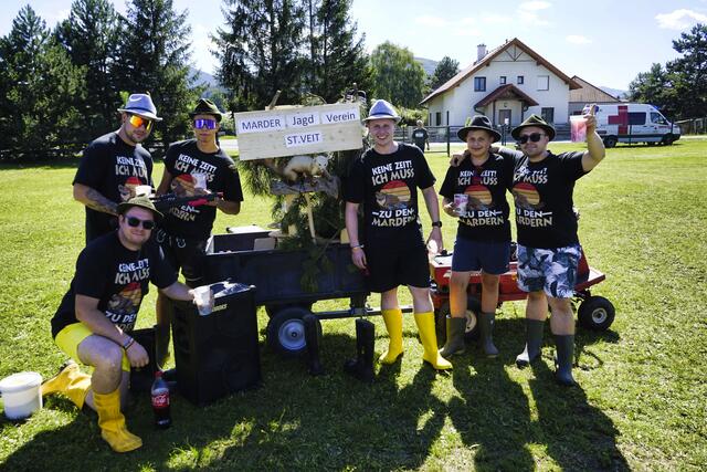 Christof, Christian, Angal, Martin, Maxi, Michael und Bartl