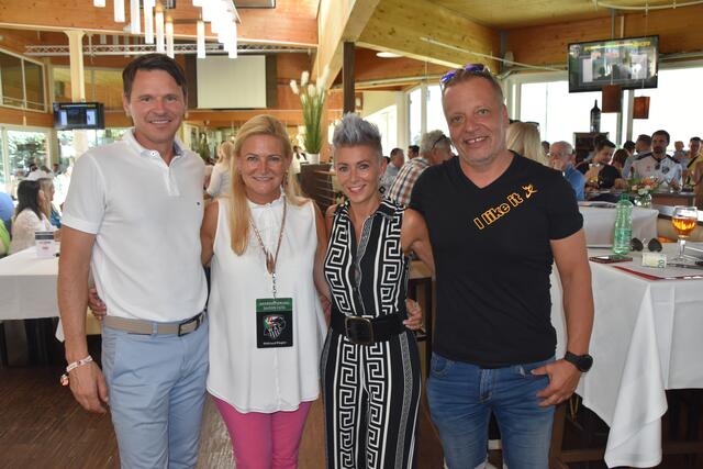 Alexander Radl, Waltraud Riegler mit Petra und Mario Theissl (von links)