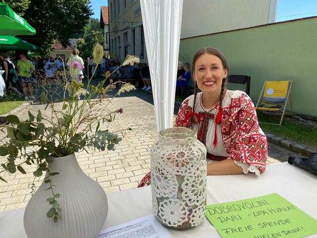 Freundlicher Empfang