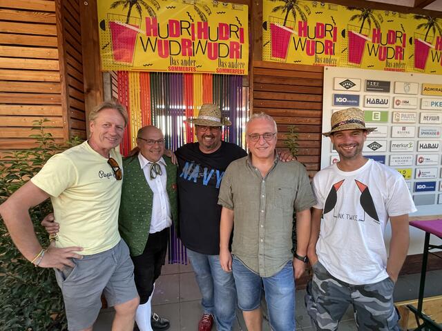 "Beppos Band" sorgte für die perfekte Unterhaltung beim "Hudri Wudri"-Fest. | Foto: Waltraud Fischer