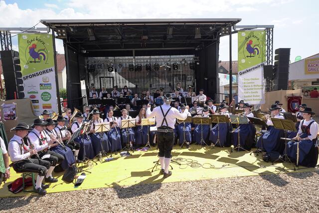 Der Festakt wurde von der Musikkapelle Pflach musikalisch umrahmt.