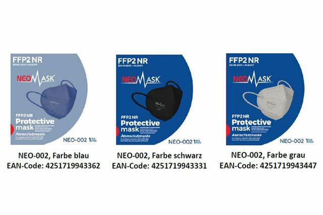 FFP2-Masken mit unzureichender Filterleistung | Foto: Lidl
