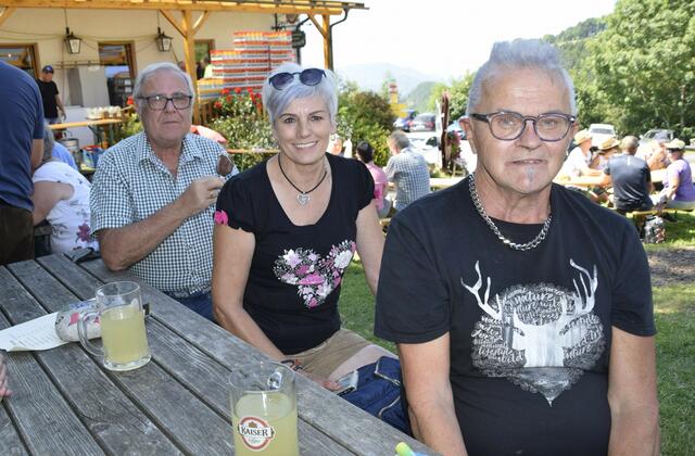 Hubert Kritsch, Erika Kritsch, Johann Rigler