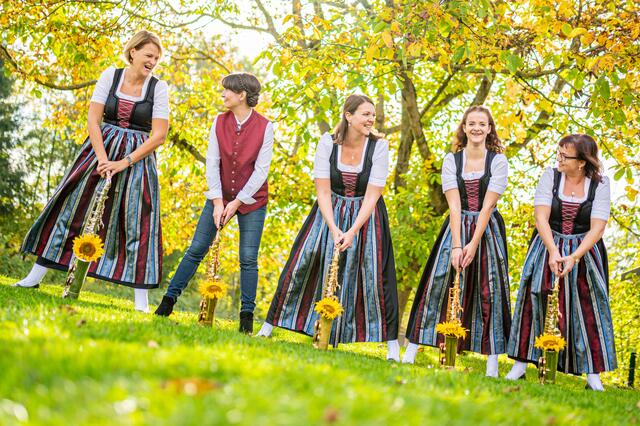Das weilbacher Saxophonregister freut sich schon auf den Frühschoppen! | Foto: Musikverein Weilbach