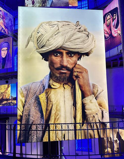 Steve McCurry im Semperdepot | Foto: © Gabriele Czeiner