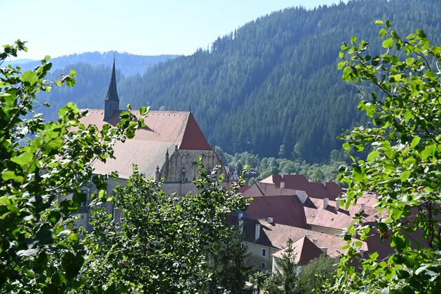 Ausblick am Weg zum Kreuz