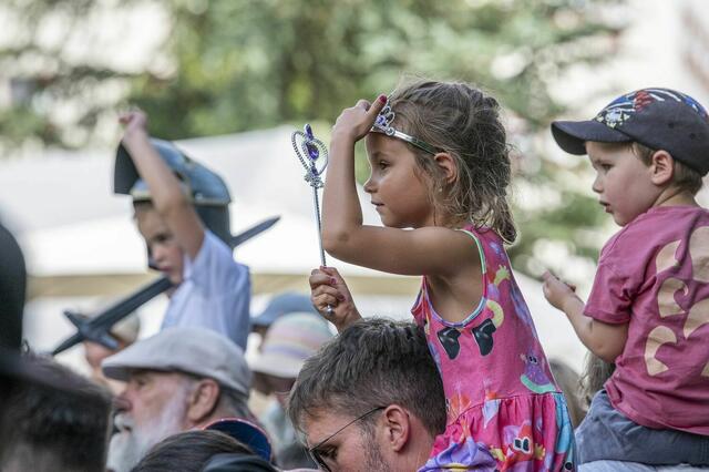 Spiel, Spaß und Spannung beim Ambraser Schlossfest 2023 | Foto: Rita Falk 