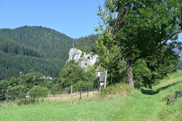 Auf dem Weg zum Kalvarienberg