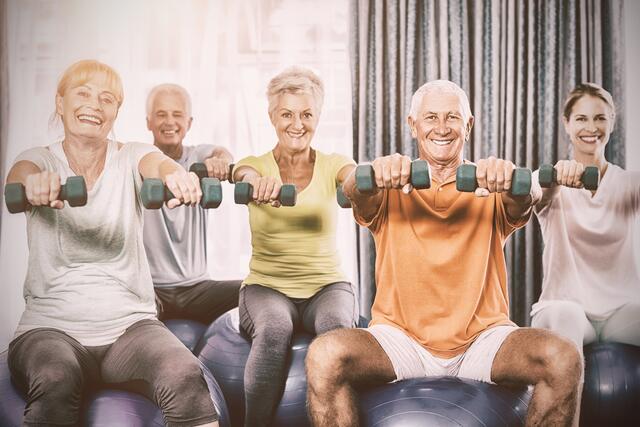 In der Gruppe macht Sport noch mehr Freude. | Foto: vectorfusionart/Shutterstock