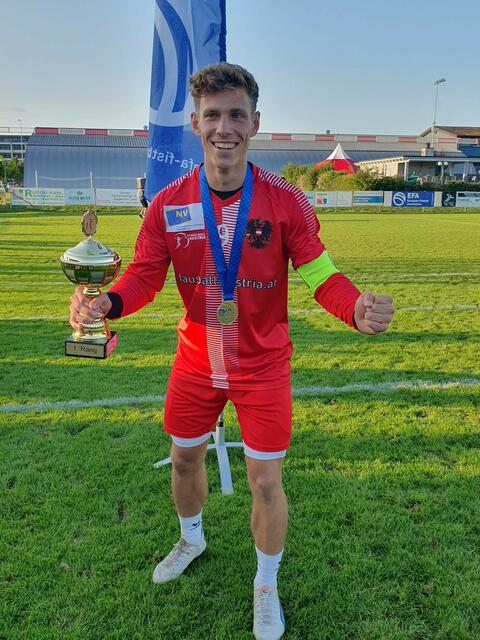 Der Kapitän des U21 Nationalteams Fabian Stohl (ÖTB Drösing) | Foto: privat