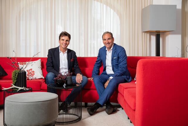Die Brüder Bernd (links) und Wolfgang Hillebrand (rechts). | Foto: Hillebrand