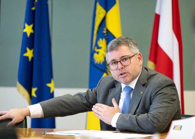 Landesrat Ludwig Schleritzko über die aktuelle Situation in Krankenhäusern  | Foto: Büro Landesrat Schleritzko