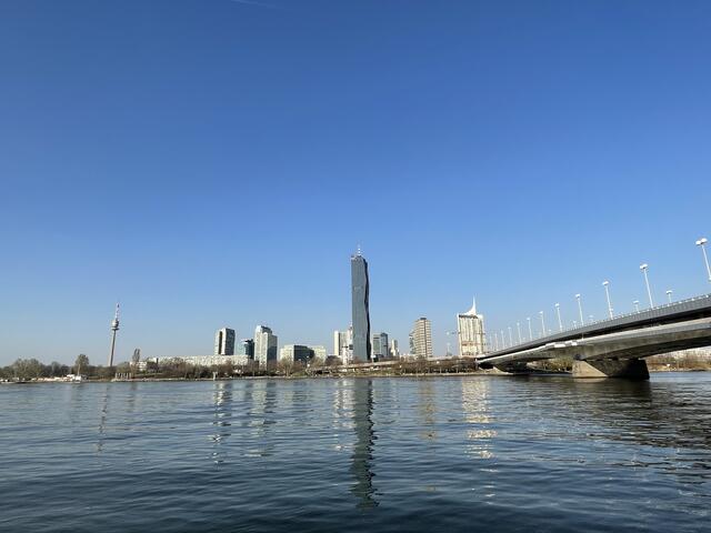 Wien und die Donau auch in Zukunft unzertrennlich verbunden.  | Foto: Kathrin Klemm