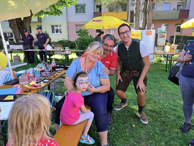 Ein Highlight für viele Kinder: das Schminken. | Foto: Kinderfreunde Judenburg