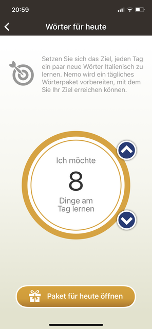 Du willst eine neue Sprache lernen oder bereits Gelerntes wiederholen? Dann ist unser App-Tipp der Woche "Nemo" genau das richtige für dich. | Foto: Screenshot