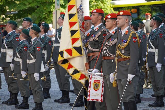 Das Militär in Salzburg. | Foto: sm