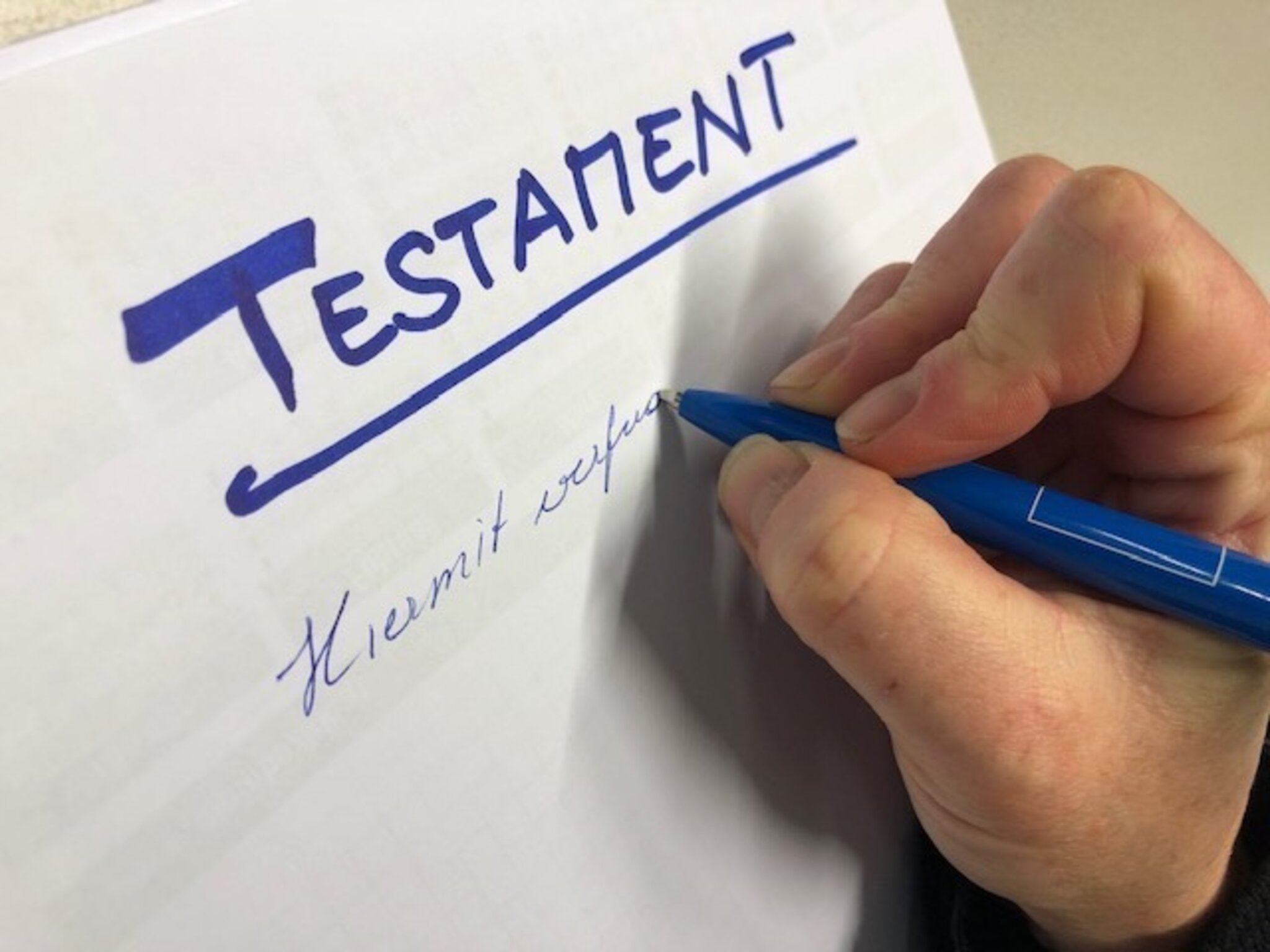 Rechtsberatung: Was bei einem Testament zu beachten ist - Korneuburg