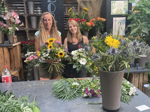 Bei Ursula Kraic und Melissa Beer im Glashaus hat es im Sommer schnell mal um die 38 Grad.