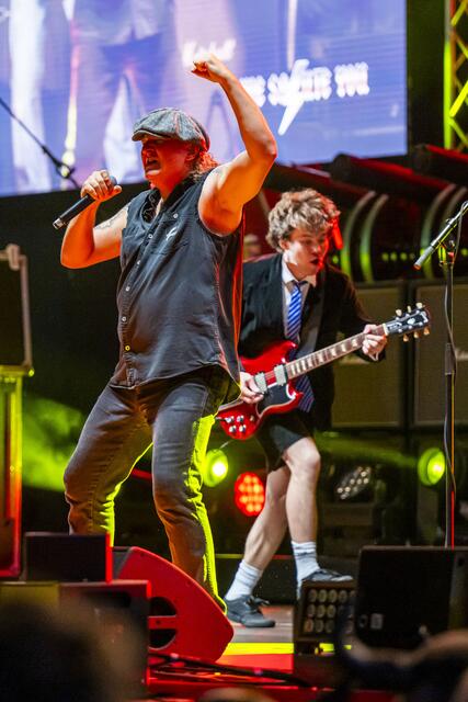 AC/DC sorgten für Stimmung. | Foto: RB Content Pool