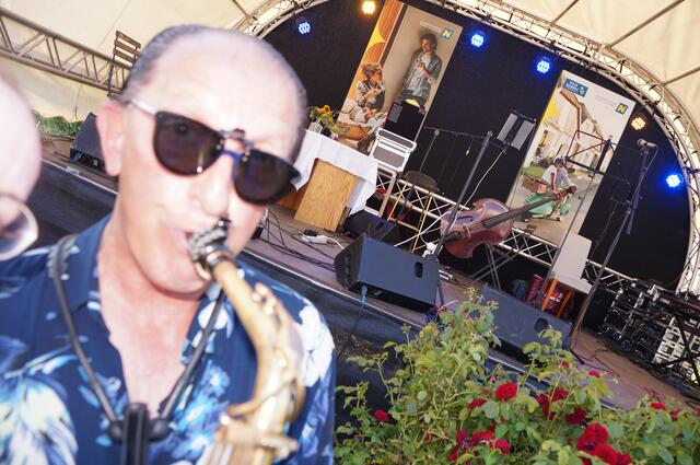 Saxophonist Julius Illes