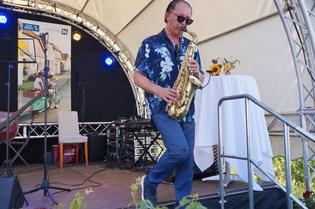 Saxophonist Julius Illes