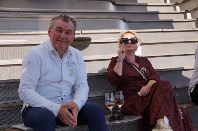 Gastgeber Eva und Toni Mörwald