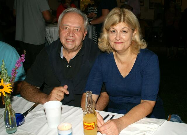 Siegmund und Susanne Mihellyes ließen sich das Raabtalfest nicht entgehen. | Foto: Anna Maria Kaufmann