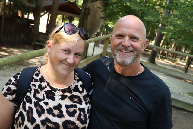Lach Sabrina und Hubert Pertl | Foto: Christopher Polesnig
