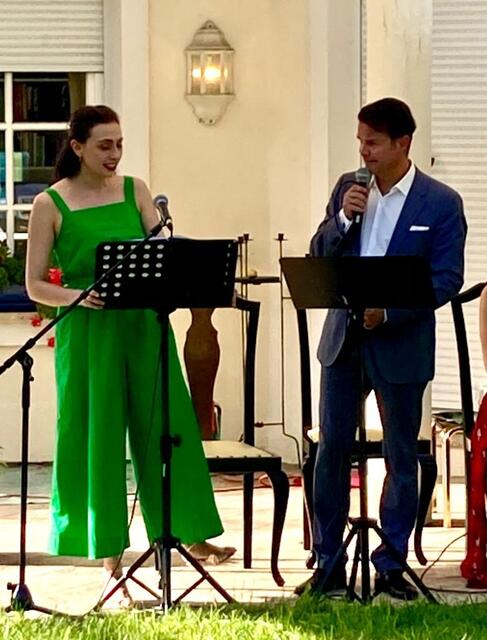 Prisca Buchholtz und Andreas Sauerzapf. | Foto: Resch/Sauerzapf