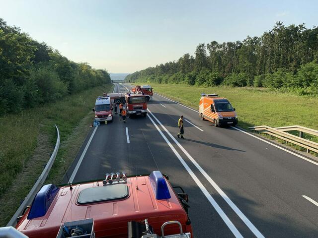 Auf der Höhe Sigleß kam es zu dem tragischen Verkehrsunfall | Foto: Freiwillige Feuerwehr Mattersburg