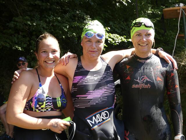 Lena Haberfellner, Stefanie Krechl, Cornelia Großschartner | Foto: Wasserrettung Waidhofen