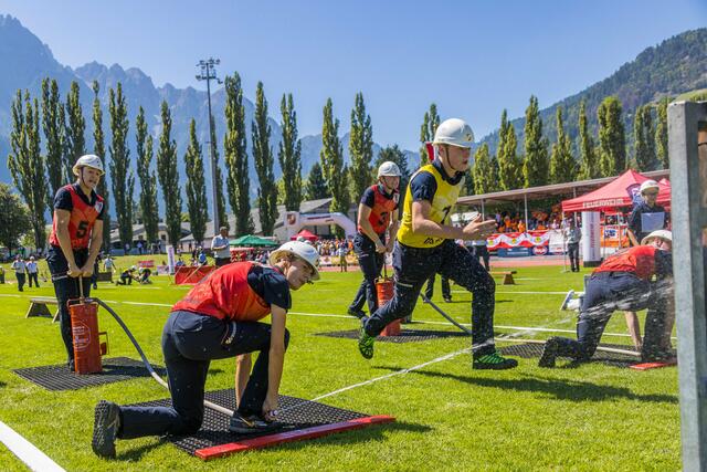 Rund 600 Jugendliche aus ganz Österreich gingen beim 24. Bundesfeuerwehrjugendleistungsbewerb in Lienz an den Start und zeigten ihr Können. | Foto: ÖBFV/Hermann Kollinger/August Thalhammer
