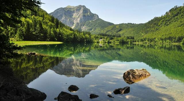 Die herrliche Kulisse am Langbathsee bietet den perfekten Rahmen für Laufgenuss. | Foto: LC Ebensee