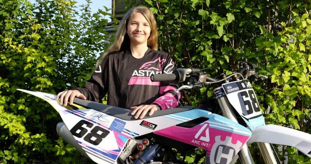 Junge Wilde: Joela Freudenthaler (12) aus Lest in der Gemeinde Kefermarkt. | Foto: Hubert Kitzmüller