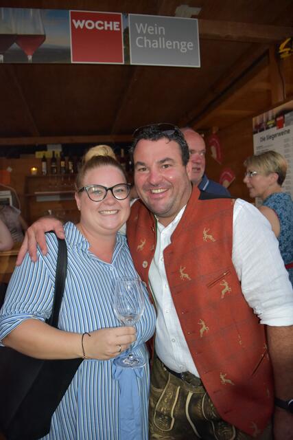Janine Senger mit Kitzeck Bürgermeister Seppi Fischer | Foto: Fischer