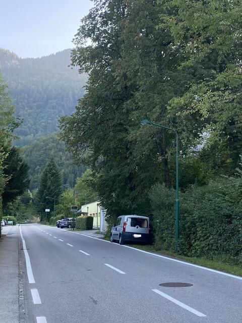 Standort: Dumbastraße. Achtung: Hier sind nur 30 km/h erlaubt!